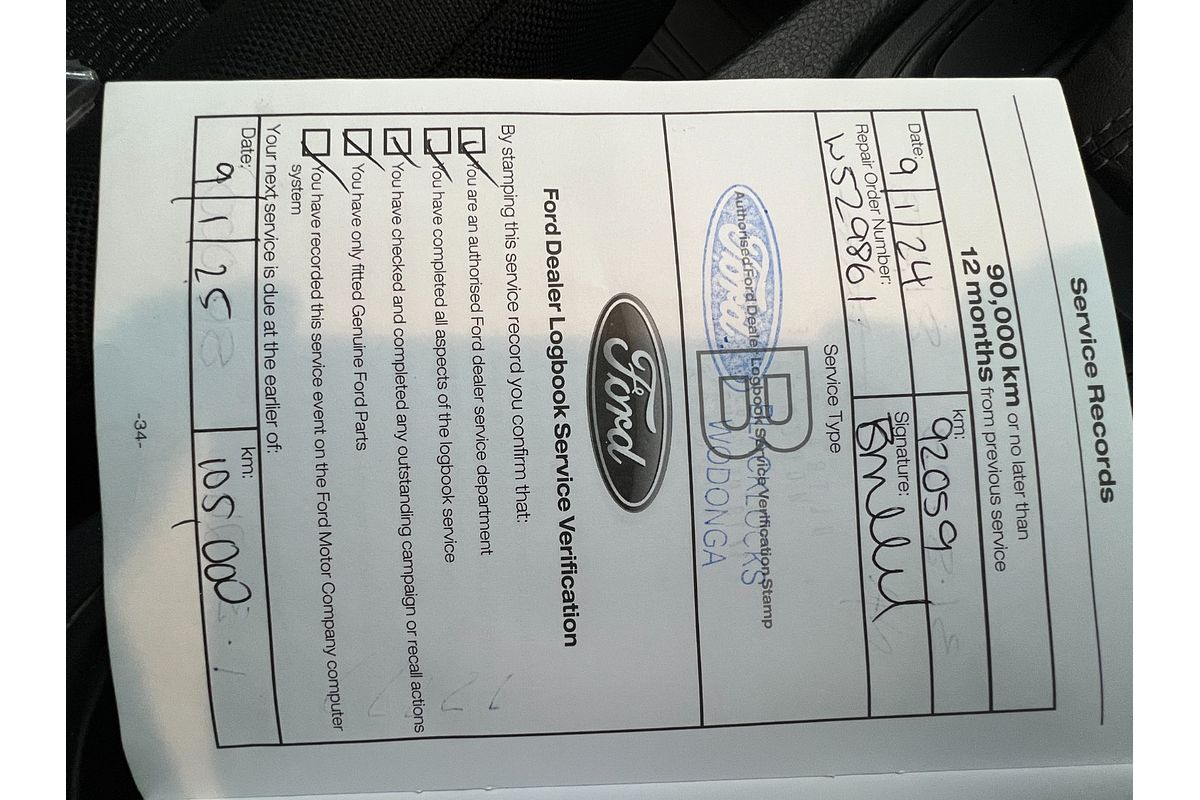 2021 Ford Ranger XL Hi-Rider PX MkIII Rear Wheel Drive 2.2L