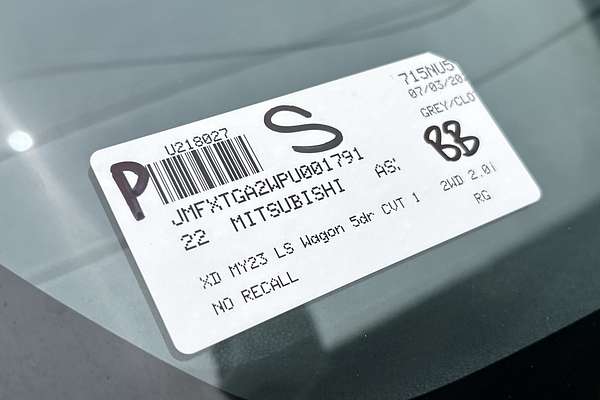 2022 Mitsubishi ASX LS XD