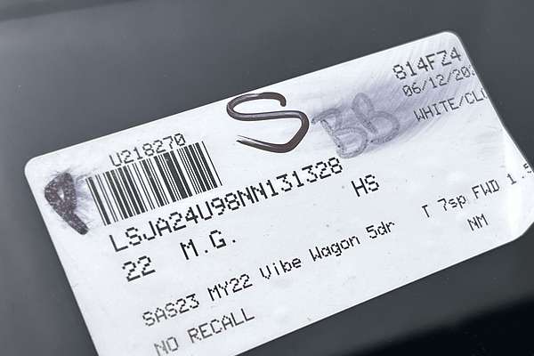 2022 MG HS Vibe SAS23