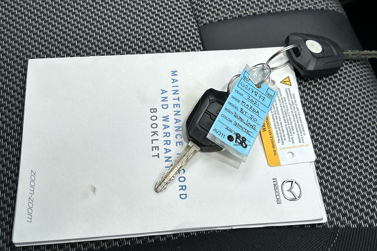 2021 Mazda BT-50 XT TF 4X4