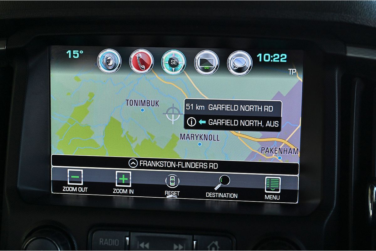 2018 Holden Colorado LTZ RG Rear Wheel Drive