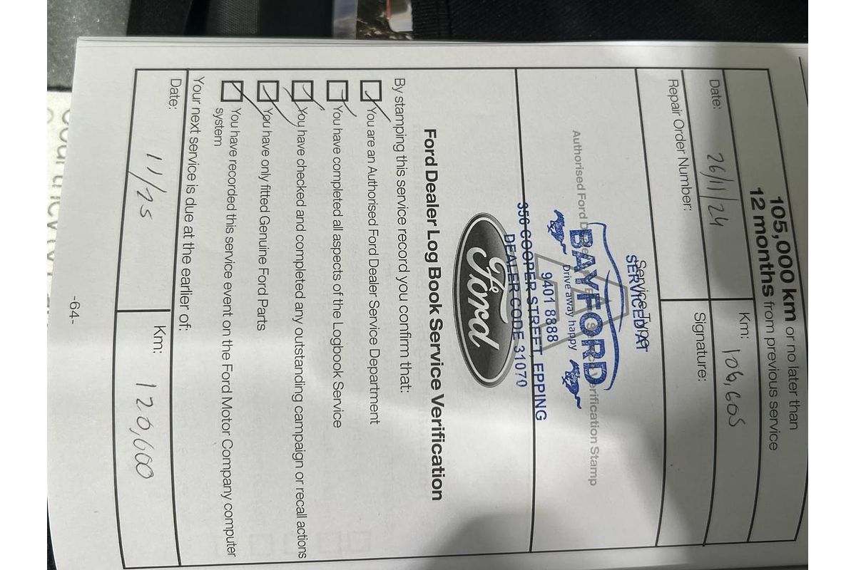 2019 Ford Ranger XL Hi-Rider PX MkIII Rear Wheel Drive 2.2L