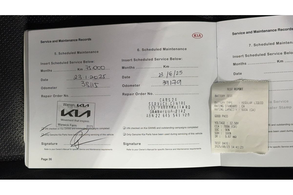 2019 Kia Cerato Sport+ BD