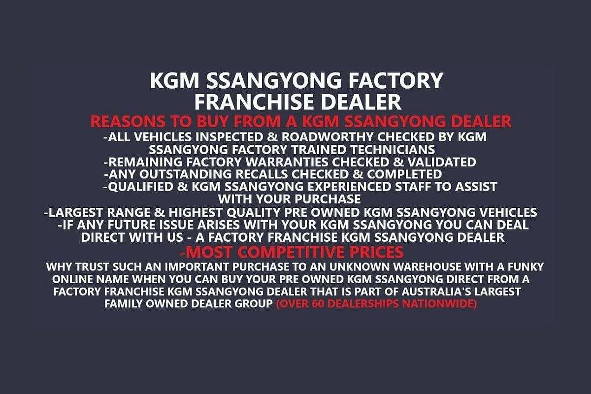 2019 SsangYong Musso ELX Q201 4X4 LWB