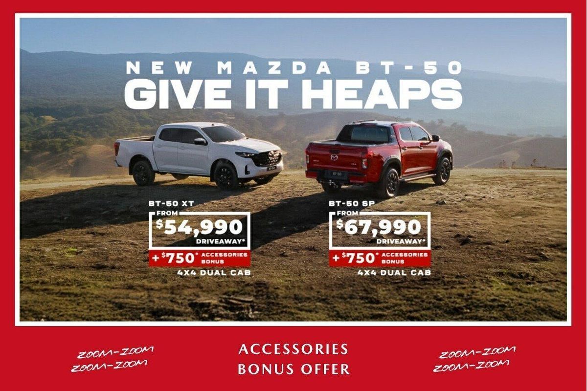 2025 Mazda BT-50 SP TF 4X4