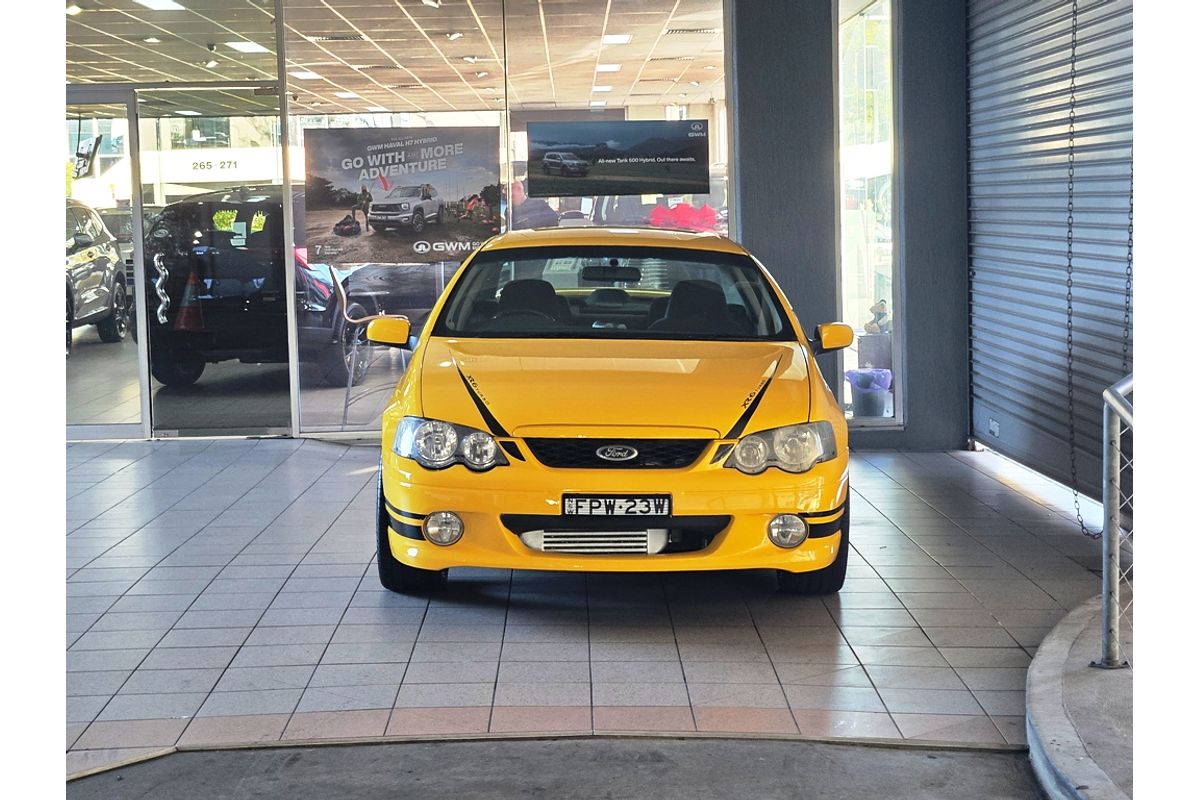 FALCON BA MKII XR6T 4.0L T6 TURBO MPFI 6 SP MANUAL 4D SEDAN 