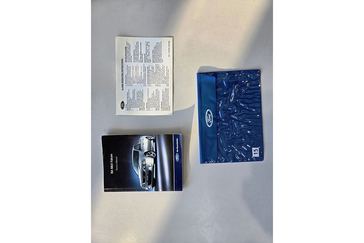 FALCON BA MKII XR6T 4.0L T6 TURBO MPFI 6 SP MANUAL 4D SEDAN 
