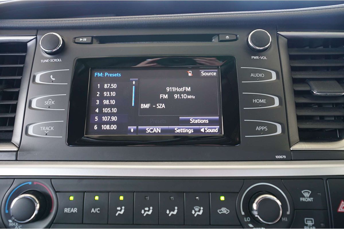 2017 Toyota Kluger GX GSU50R