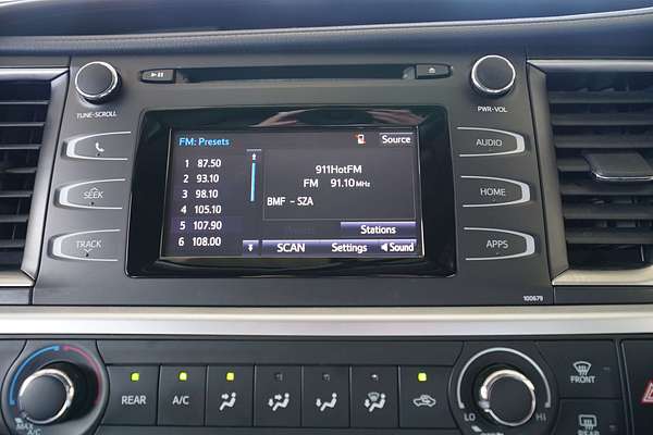 2017 Toyota Kluger GX GSU50R