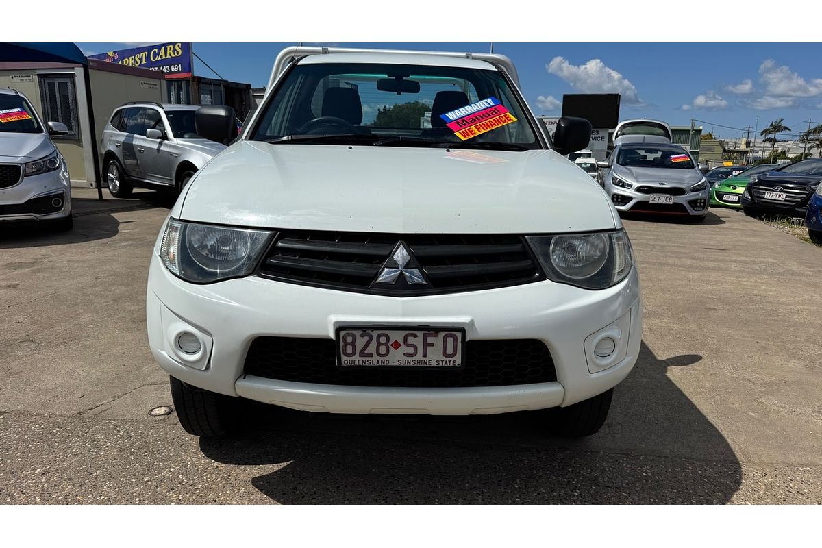 2012 Mitsubishi Triton GL MN MY12 Rear Wheel Drive