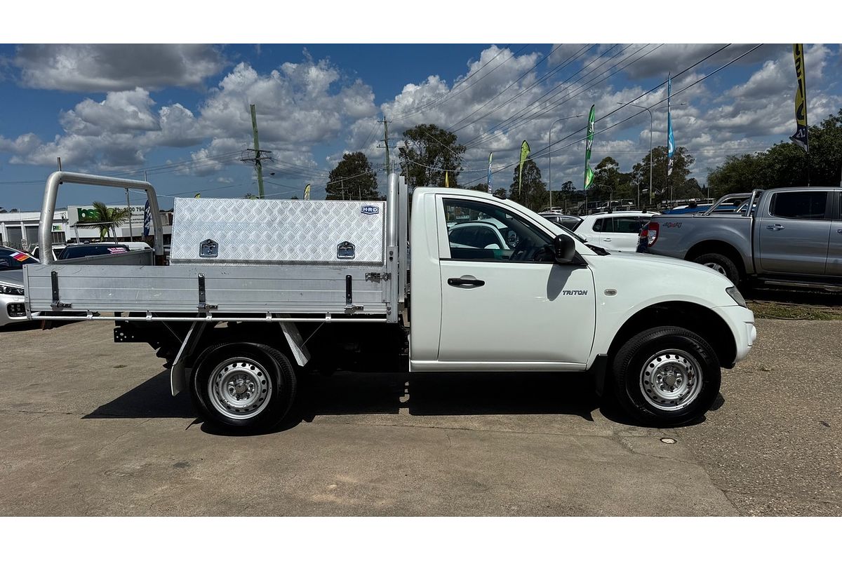 2012 Mitsubishi Triton GL MN MY12 Rear Wheel Drive