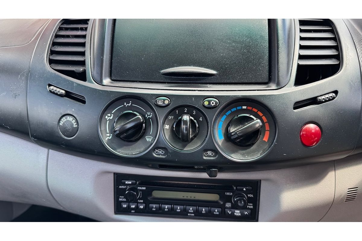 2012 Mitsubishi Triton GL MN MY12 Rear Wheel Drive