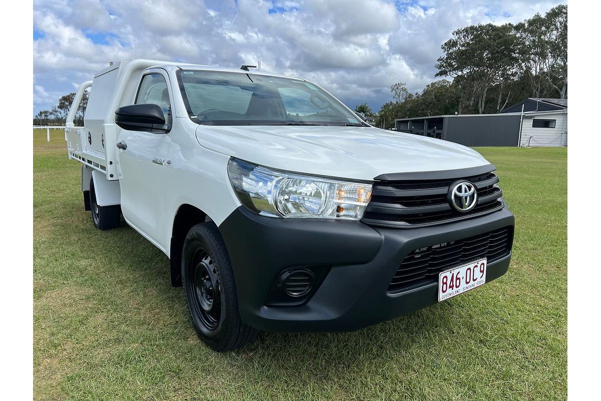 2019 Toyota Hilux Workmate TGN121R Rear Wheel Drive