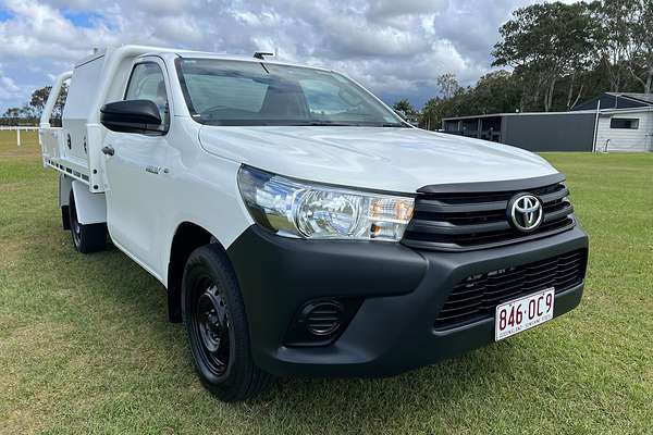 2019 Toyota Hilux Workmate TGN121R Rear Wheel Drive