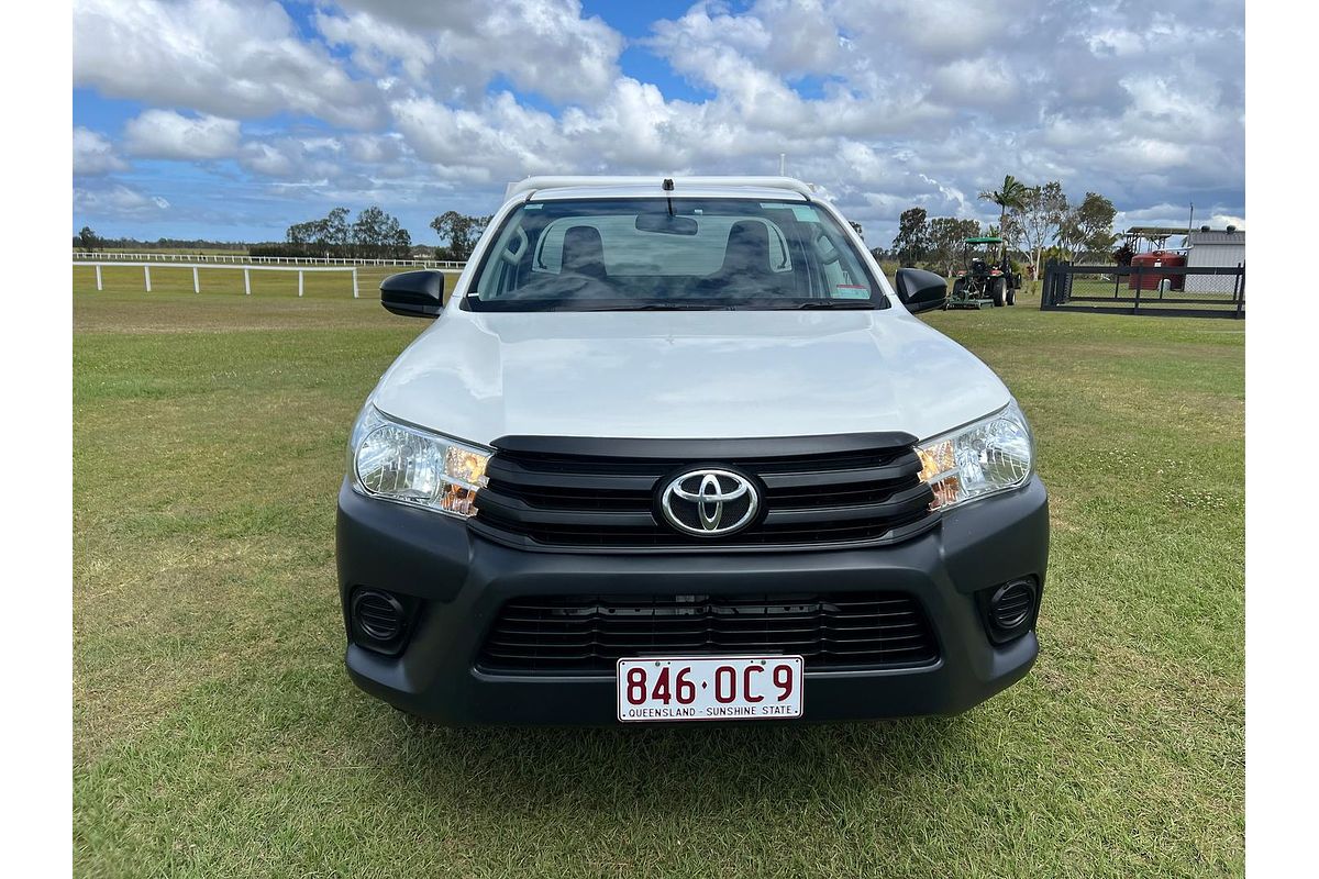 2019 Toyota Hilux Workmate TGN121R Rear Wheel Drive