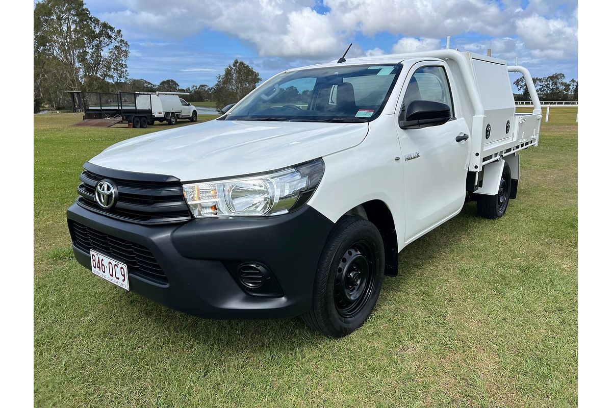 2019 Toyota Hilux Workmate TGN121R Rear Wheel Drive