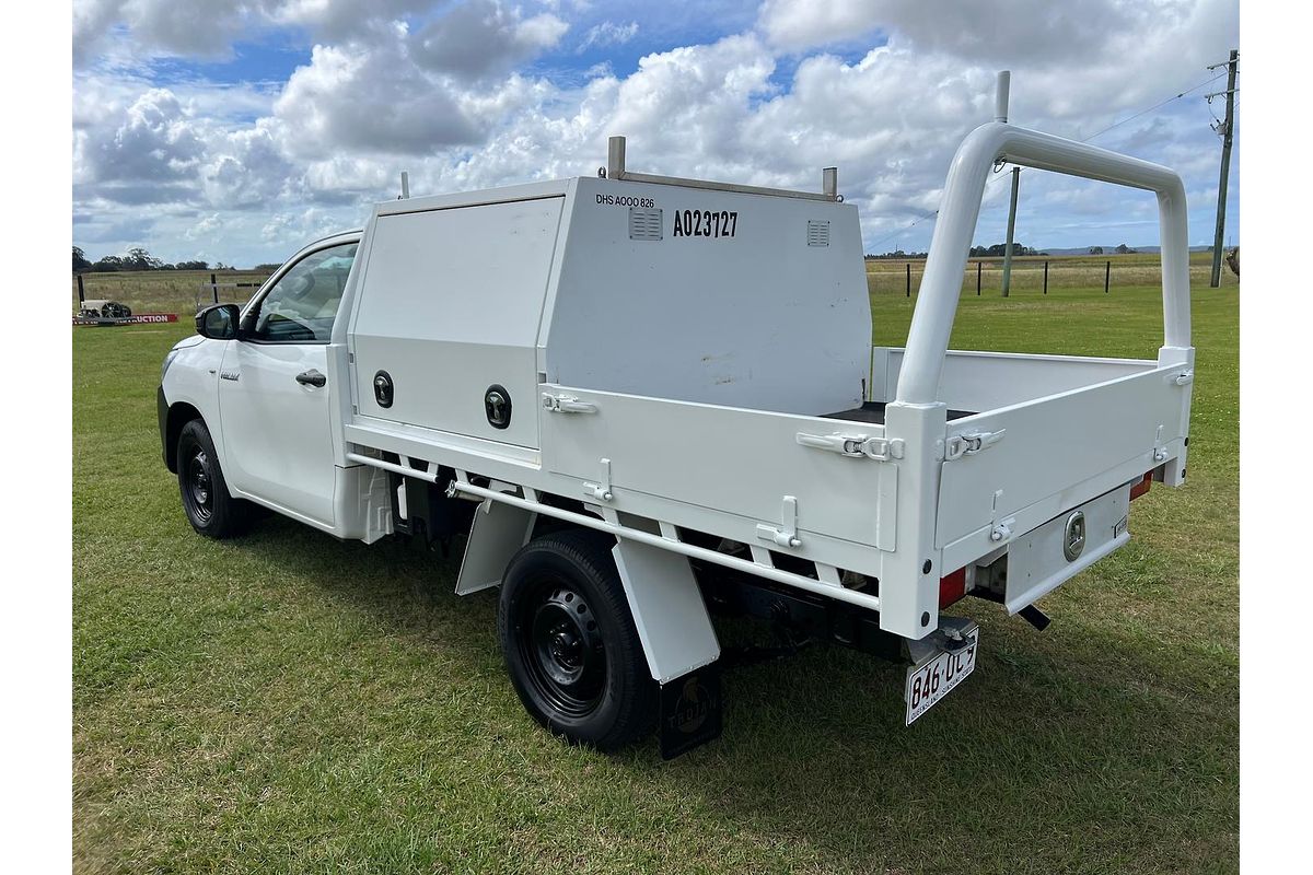 2019 Toyota Hilux Workmate TGN121R Rear Wheel Drive