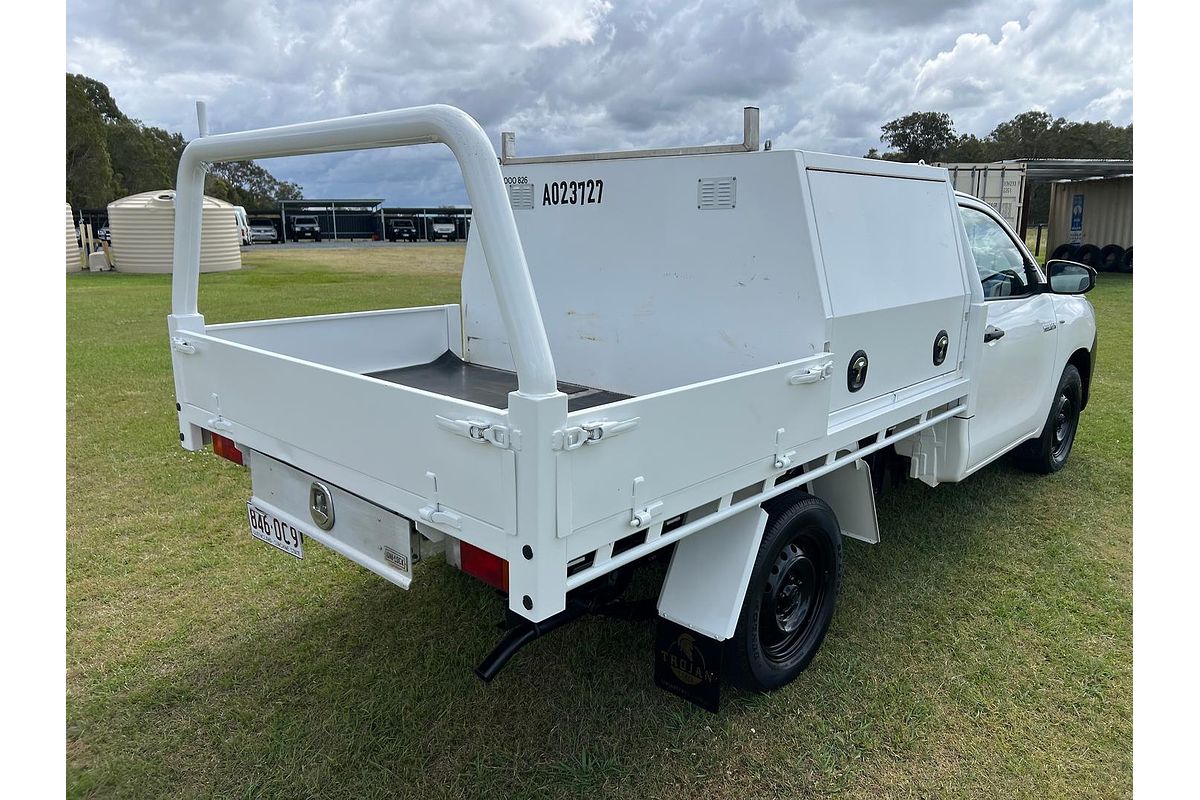 2019 Toyota Hilux Workmate TGN121R Rear Wheel Drive