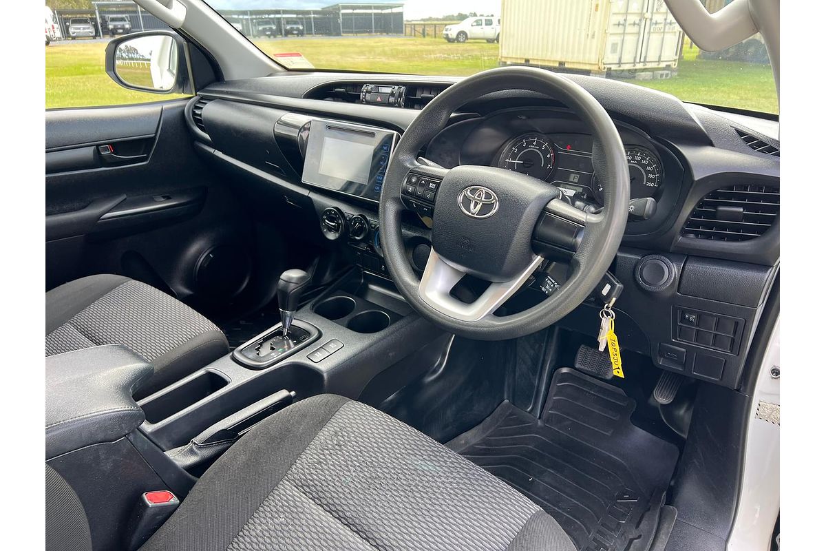 2019 Toyota Hilux Workmate TGN121R Rear Wheel Drive