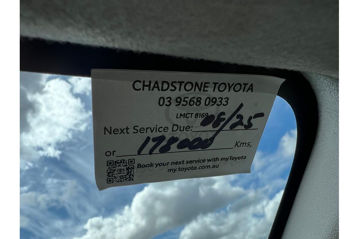 2019 Toyota Hilux Workmate TGN121R Rear Wheel Drive