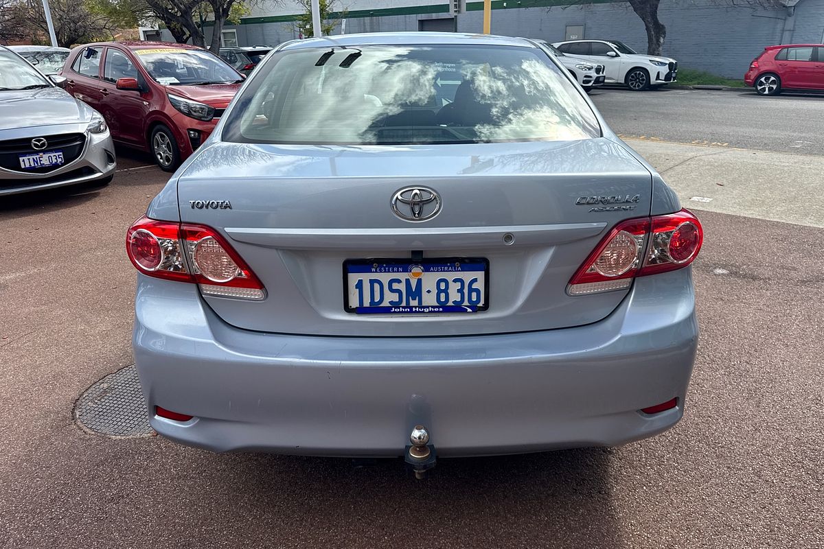 2011 Toyota Corolla Ascent ZRE152R