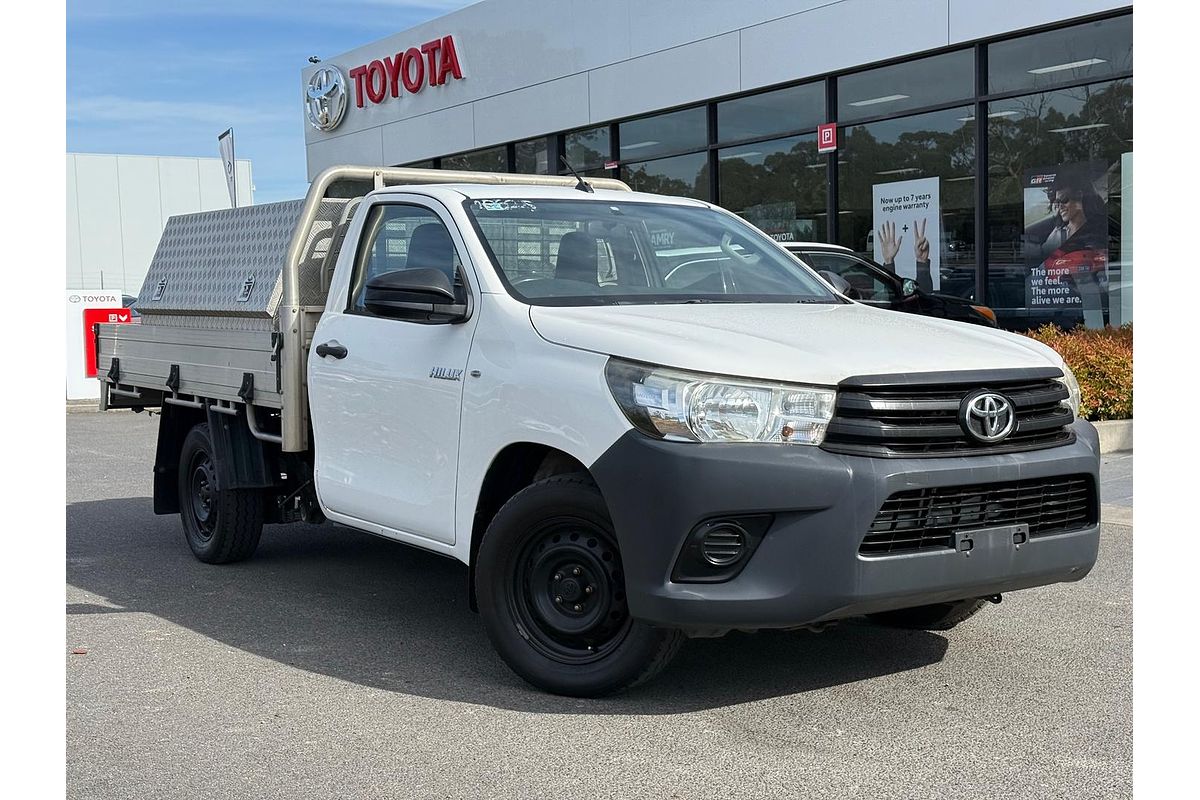 2016 Toyota Hilux Workmate GUN122R Rear Wheel Drive