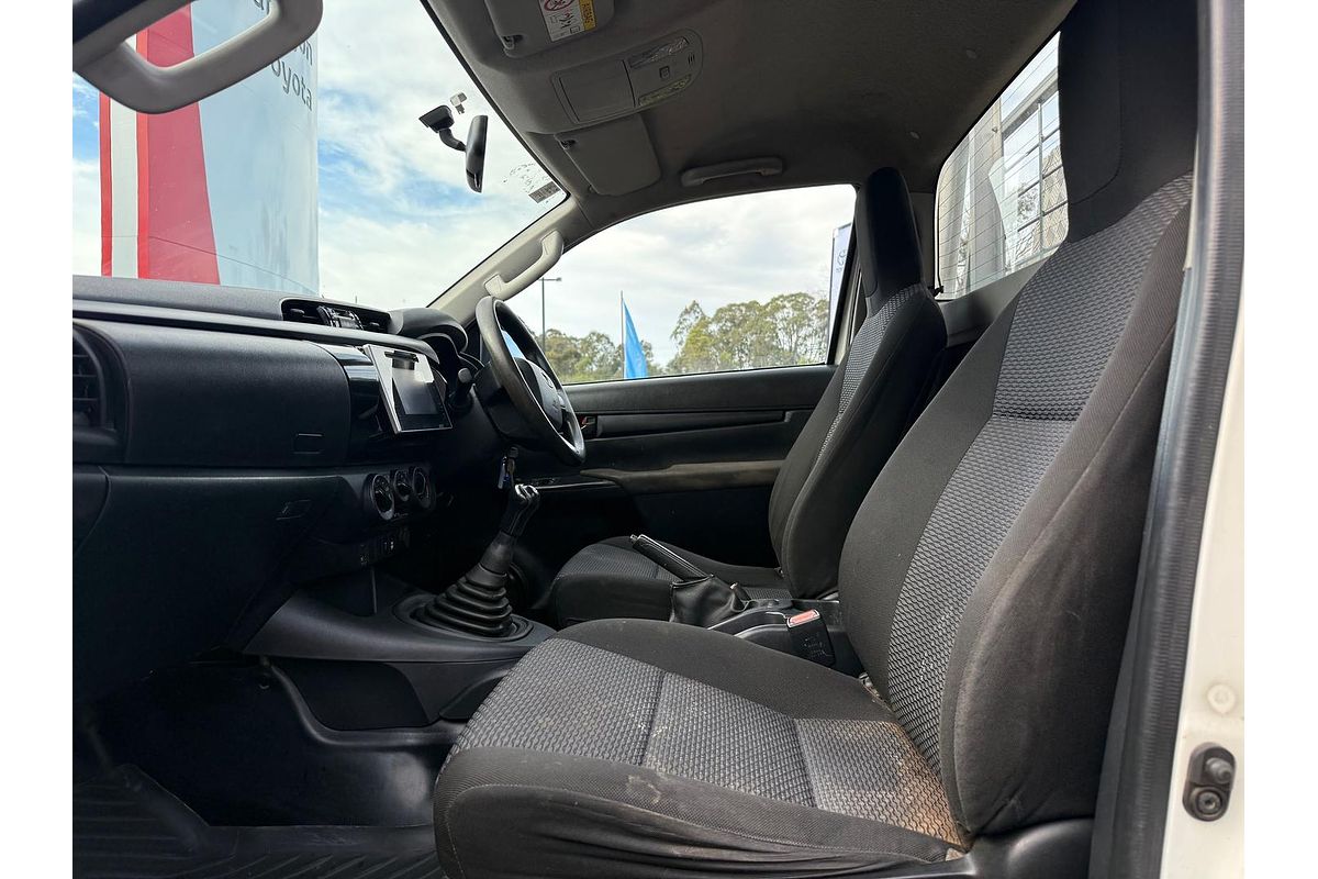 2016 Toyota Hilux Workmate GUN122R Rear Wheel Drive