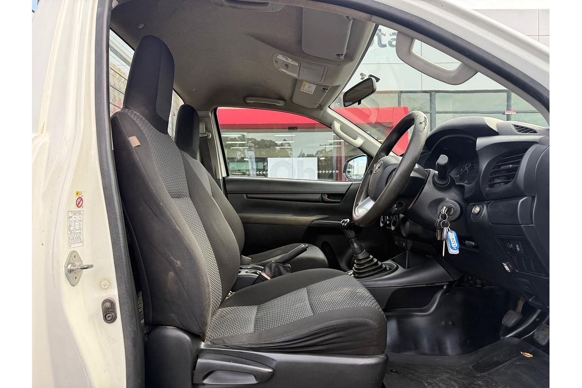 2016 Toyota Hilux Workmate GUN122R Rear Wheel Drive