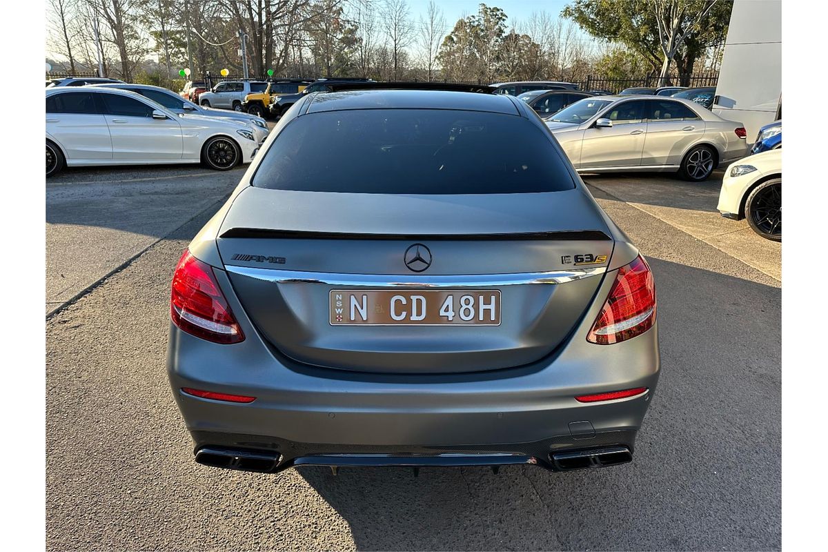 2018 Mercedes-Benz E-Class E63 AMG S W213