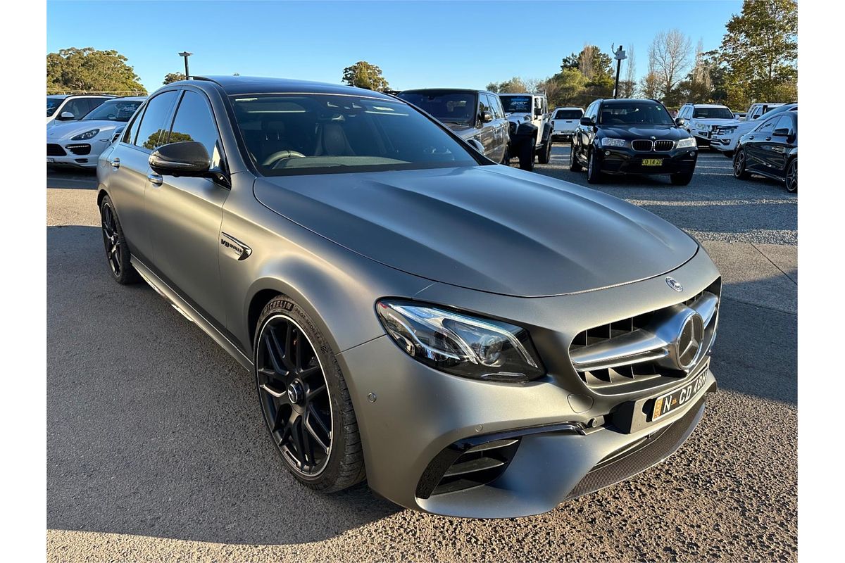 2018 Mercedes-Benz E-Class E63 AMG S W213