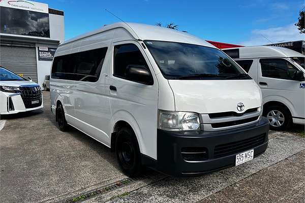 2009 Toyota Hiace Commuter TRH223R ELWB High Roof