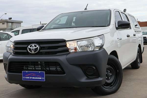 2019 Toyota Hilux Workmate TGN121R Rear Wheel Drive