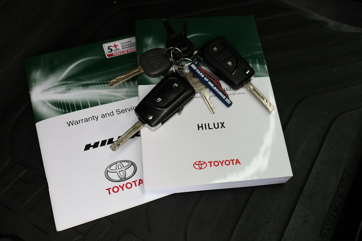 2019 Toyota Hilux Workmate TGN121R Rear Wheel Drive