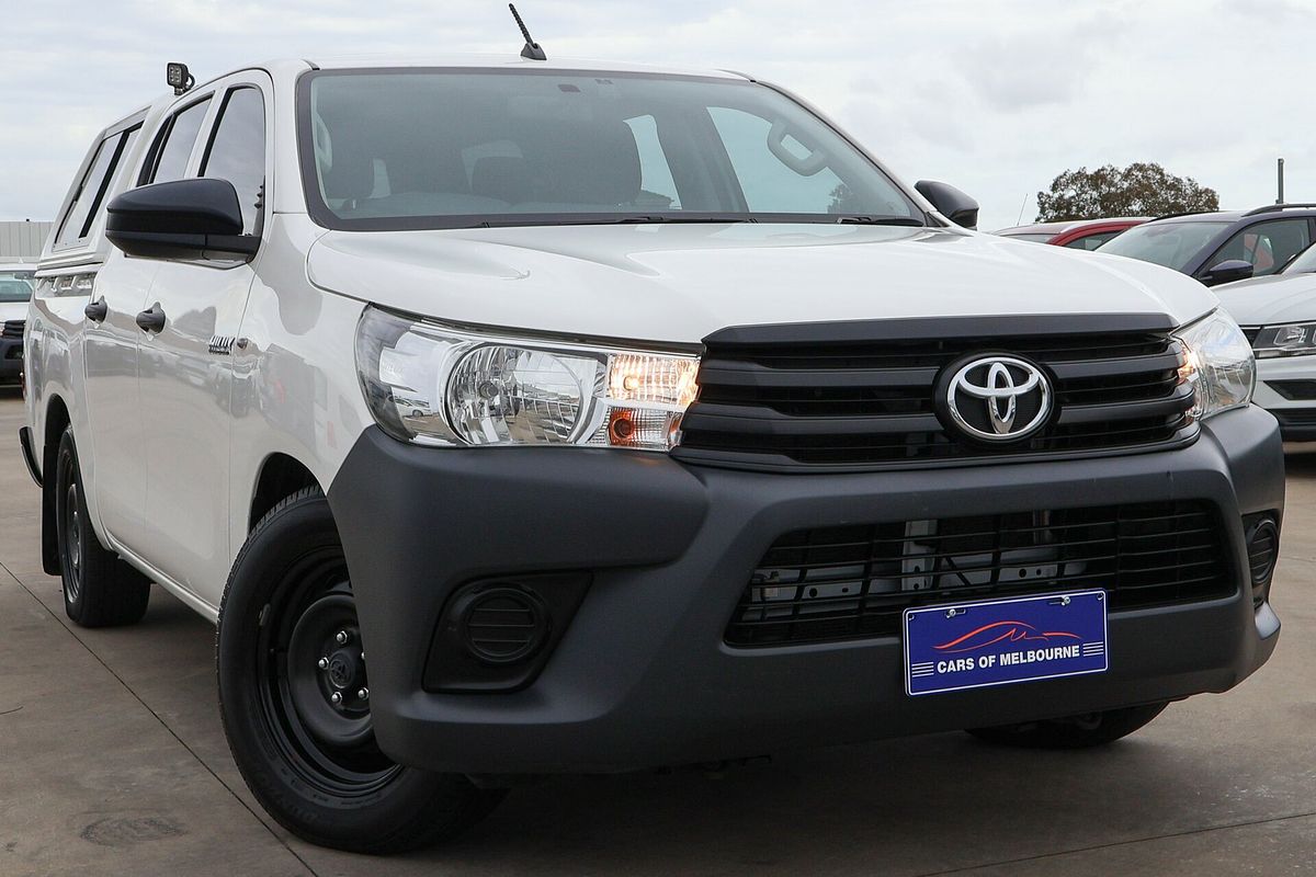 2019 Toyota Hilux Workmate TGN121R Rear Wheel Drive
