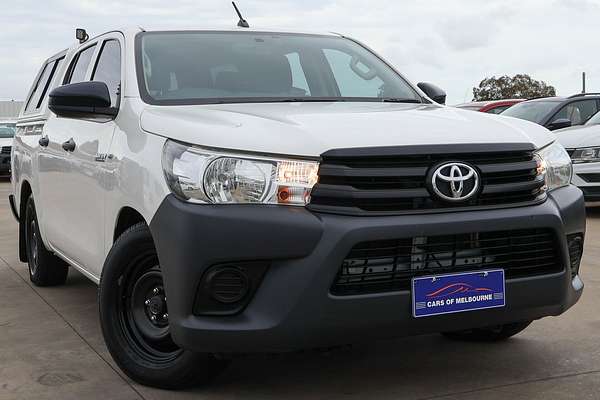 2019 Toyota Hilux Workmate TGN121R Rear Wheel Drive