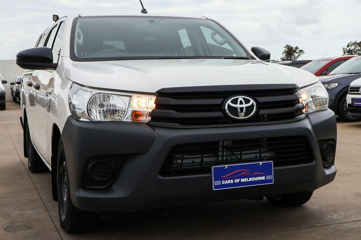 2019 Toyota Hilux Workmate TGN121R Rear Wheel Drive