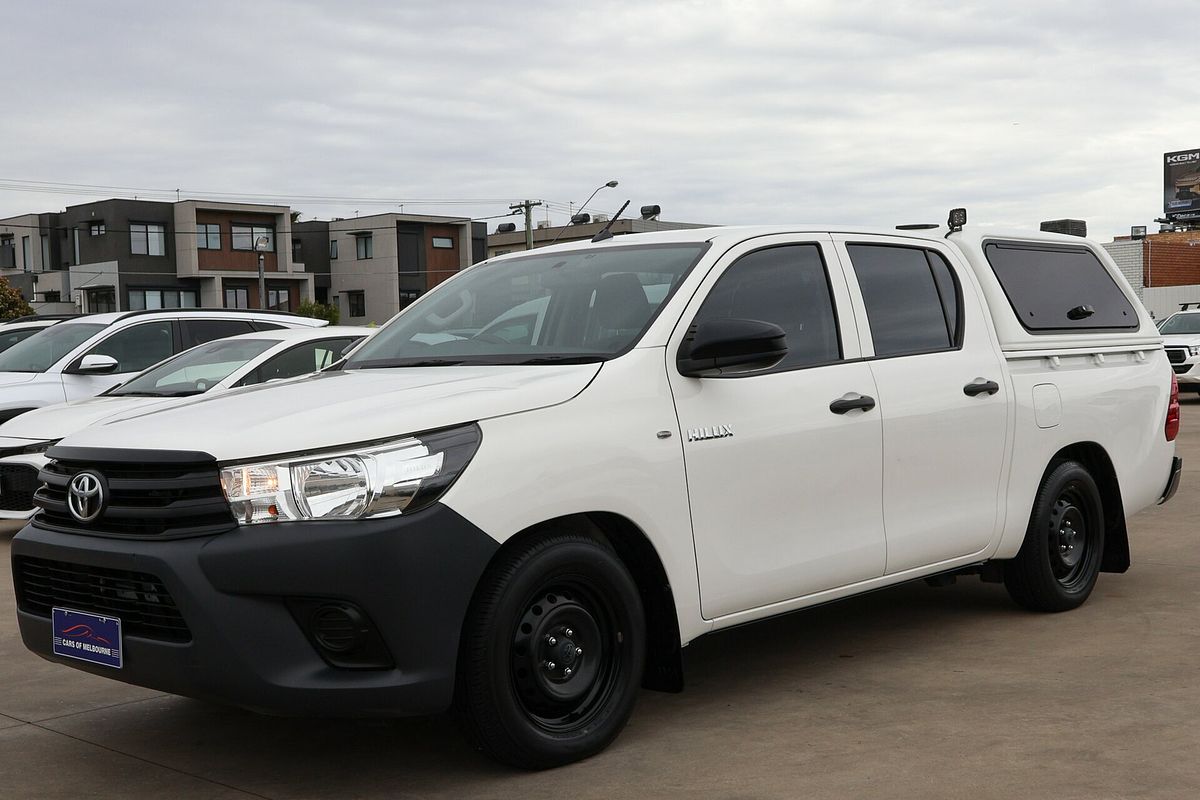2019 Toyota Hilux Workmate TGN121R Rear Wheel Drive