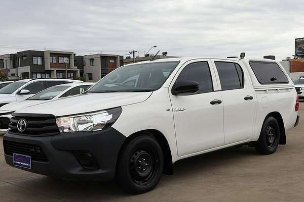 2019 Toyota Hilux Workmate TGN121R Rear Wheel Drive