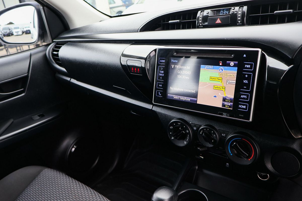 2019 Toyota Hilux Workmate TGN121R Rear Wheel Drive