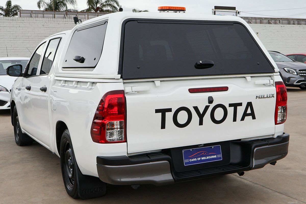 2019 Toyota Hilux Workmate TGN121R Rear Wheel Drive