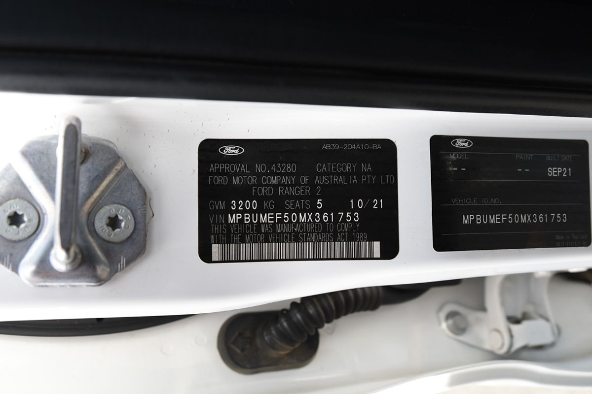 2021 Ford Ranger XL PX MkIII 4X4 3.2L