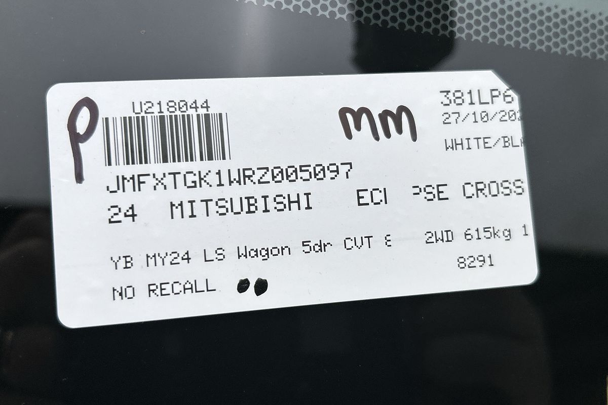 2024 Mitsubishi Eclipse Cross LS YB