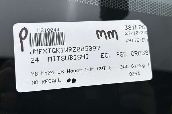 2024 Mitsubishi Eclipse Cross LS YB