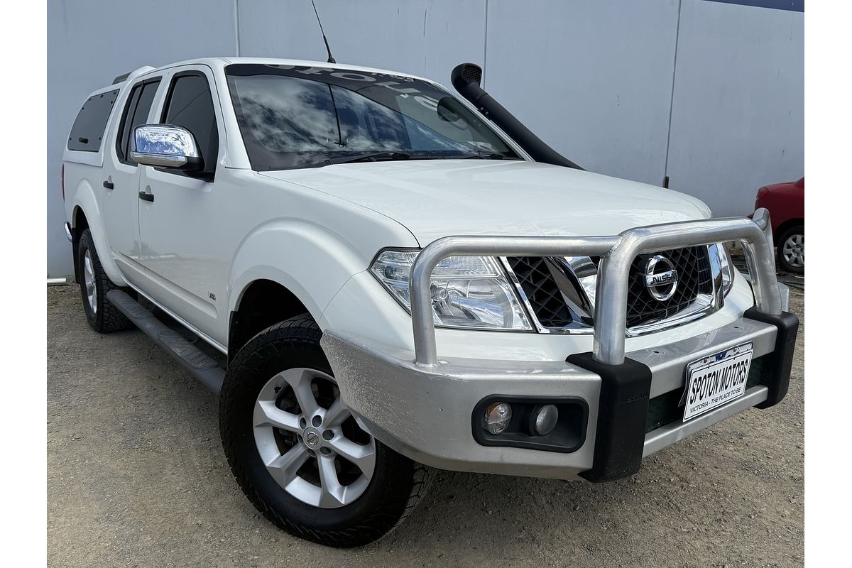 2012 Nissan Navara ST-X 550 D40 Series 5 4X4