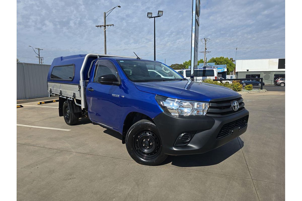 2017 Toyota Hilux Workmate TGN121R Rear Wheel Drive