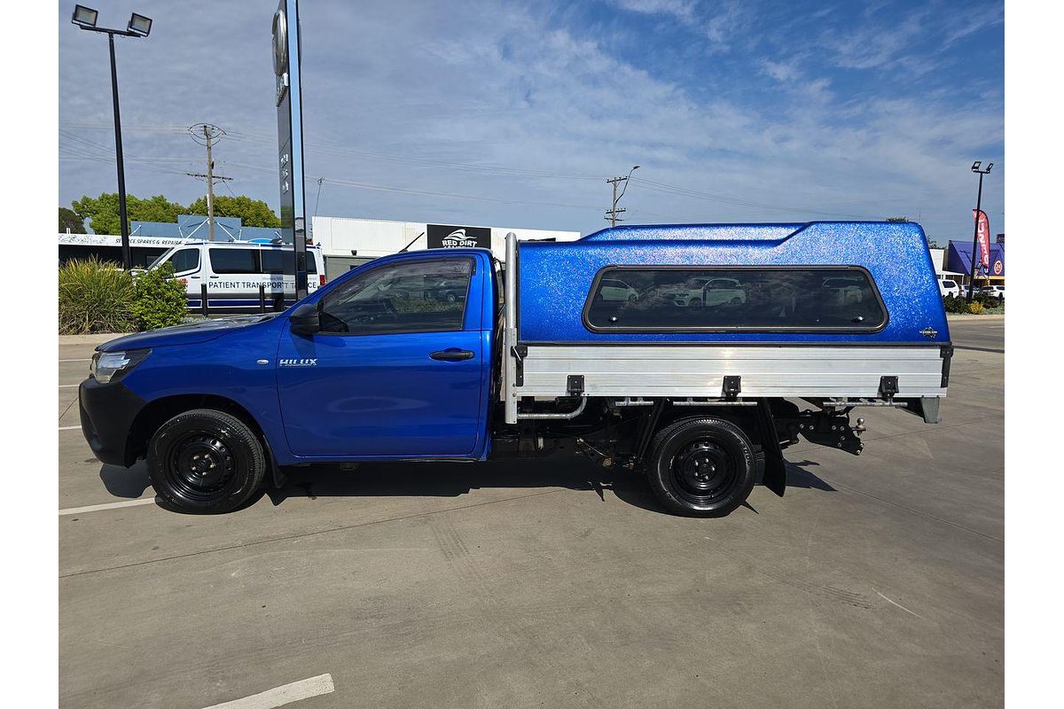 2017 Toyota Hilux Workmate TGN121R Rear Wheel Drive