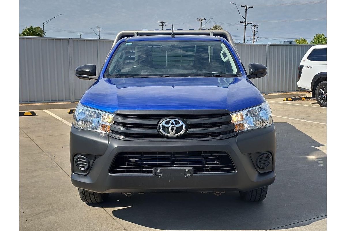 2017 Toyota Hilux Workmate TGN121R Rear Wheel Drive