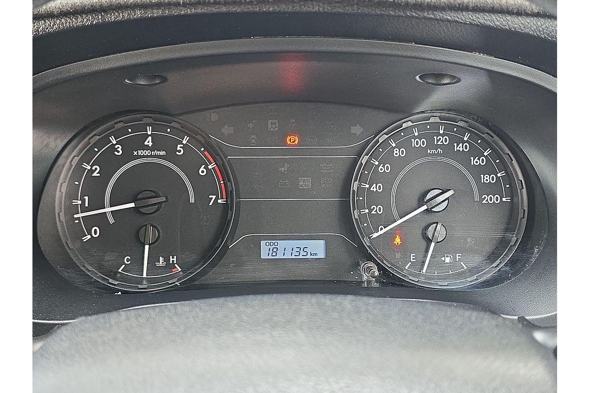 2017 Toyota Hilux Workmate TGN121R Rear Wheel Drive