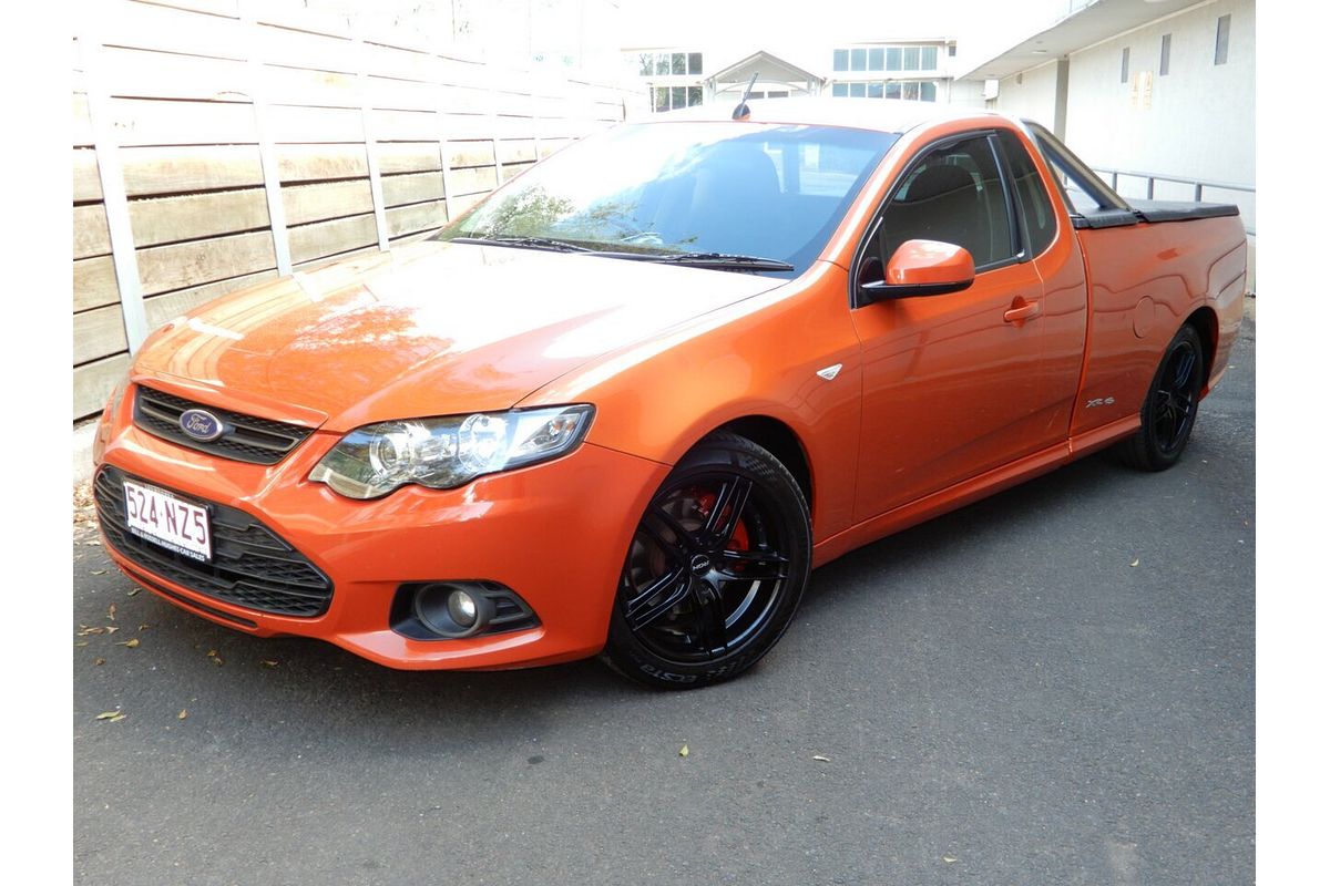 2012 Ford Falcon Ute XR6 FG MkII Rear Wheel Drive