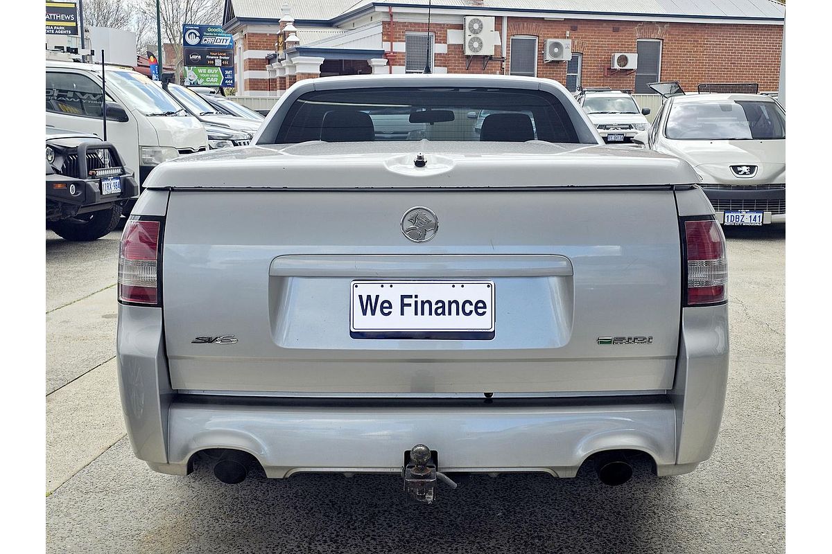 2010 Holden Ute SV6 VE Rear Wheel Drive